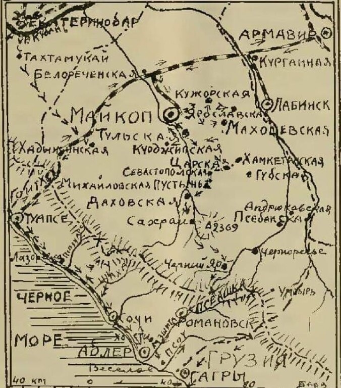 События 1920 года на Кубани