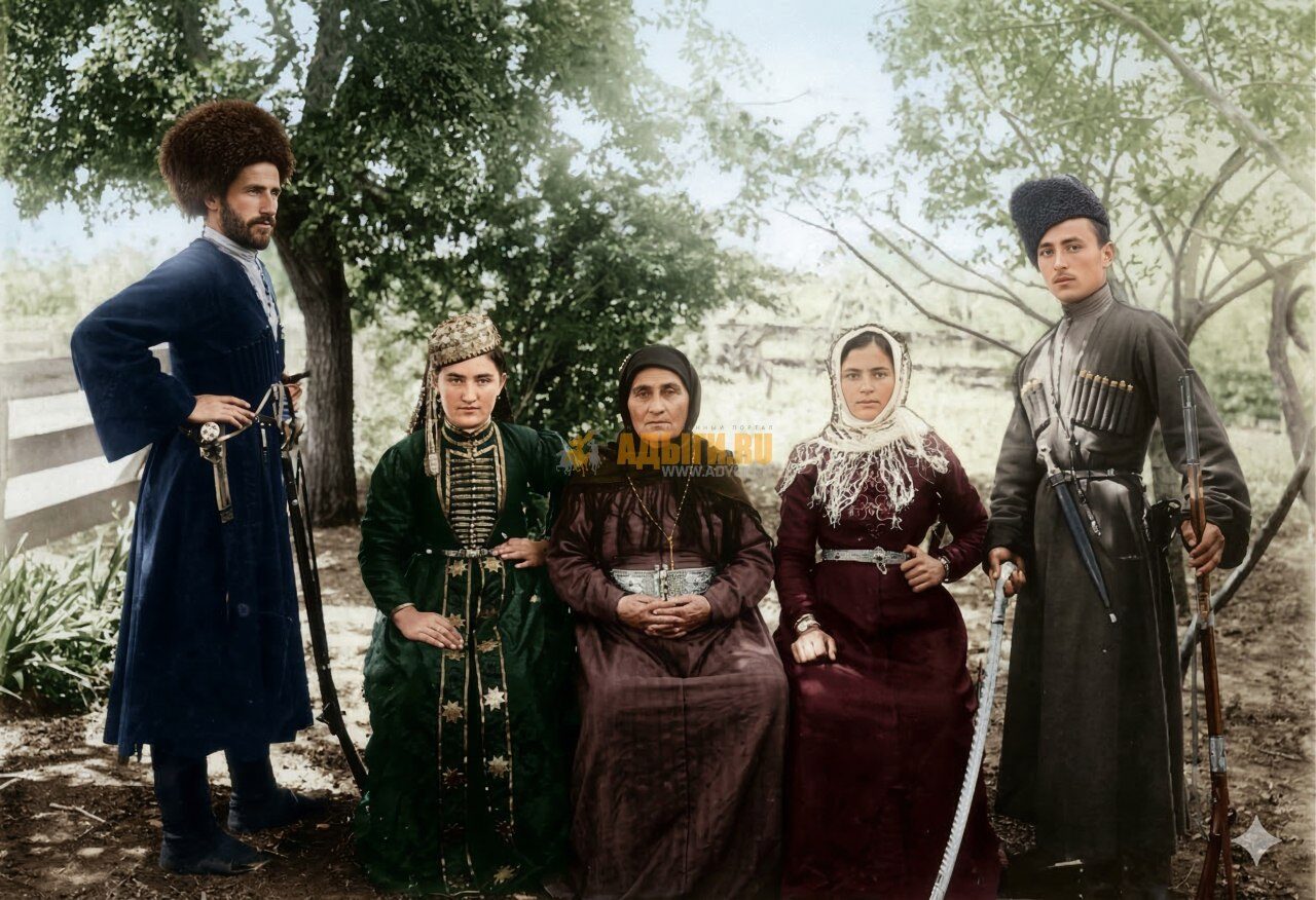 Кубанские черкесы 1910